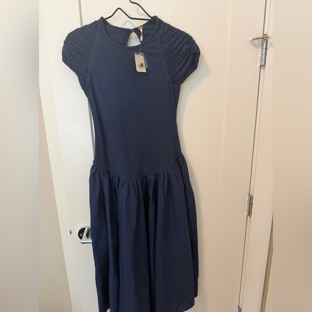 Free People Afternoon Elegance Midi Dress